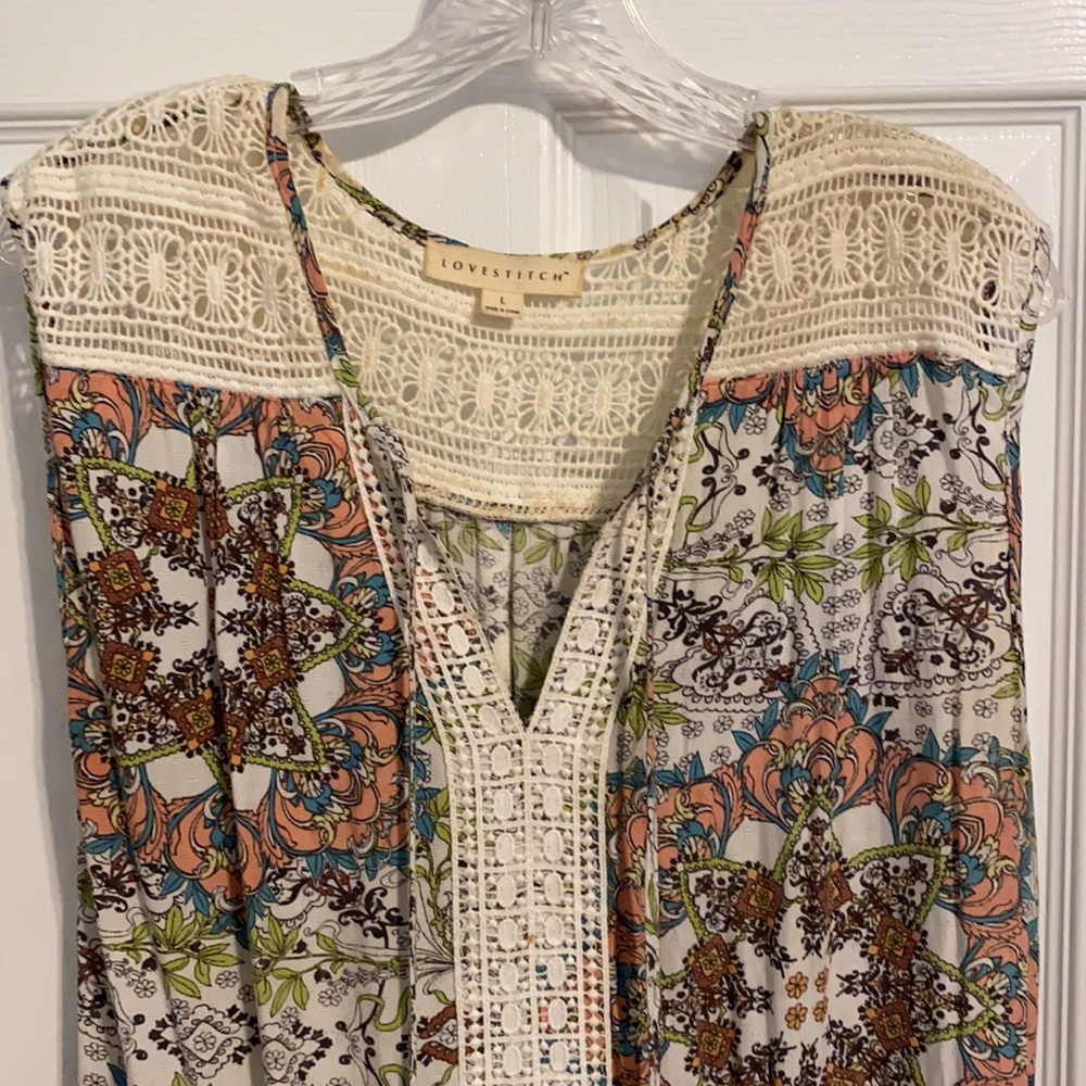 Lovestitch drop waist dress size L